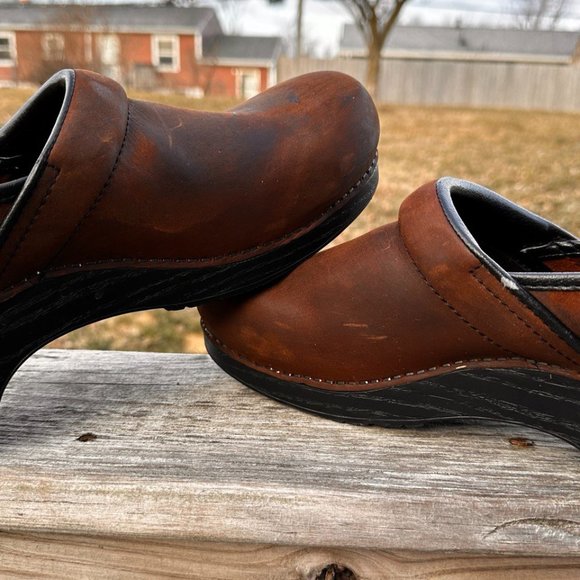 Dansko Professional XP 2.0 Oiled Leather Clog, Brown, Men's EU size 47 (13,5-14) - Picture 5 of 10